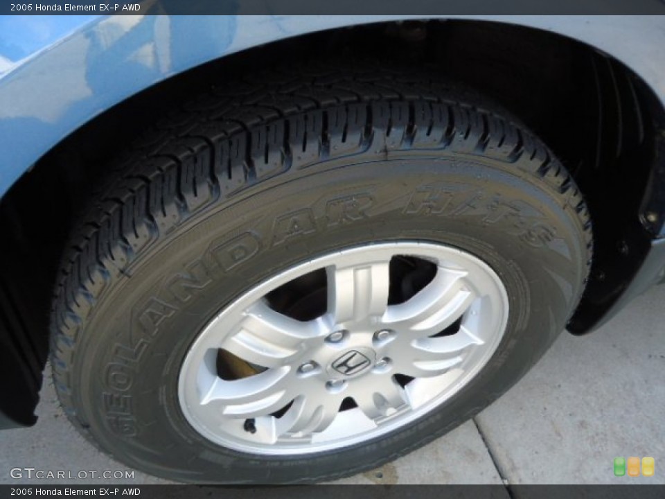 2006 Honda Element EX-P AWD Wheel and Tire Photo #68581649