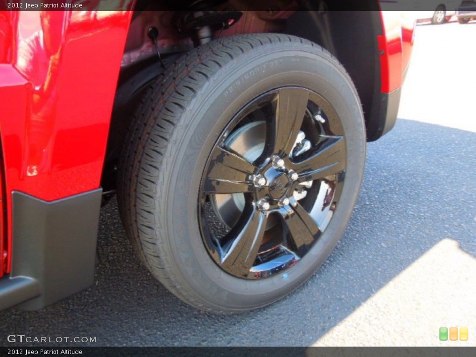 2012 Jeep Patriot Altitude Wheel and Tire Photo #68583641