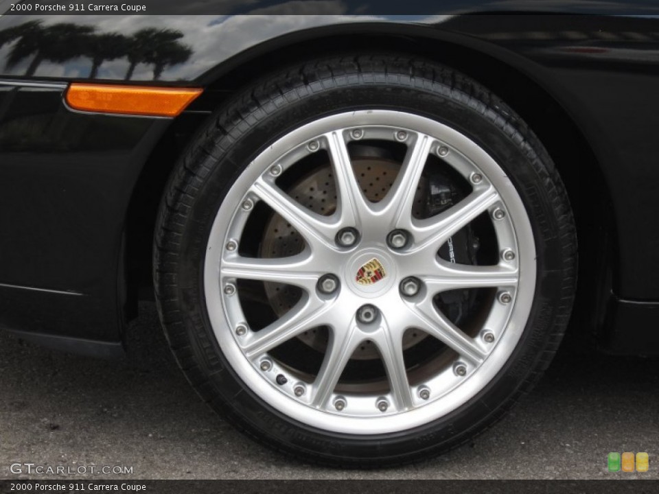 2000 Porsche 911 Carrera Coupe Wheel and Tire Photo #68586140