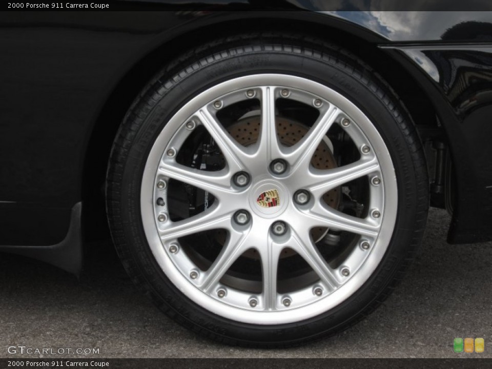 2000 Porsche 911 Carrera Coupe Wheel and Tire Photo #68586149