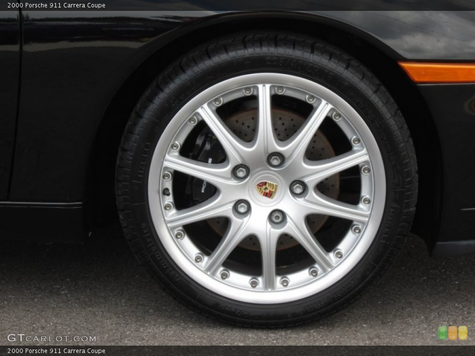 2000 Porsche 911 Carrera Coupe Wheel and Tire Photo #68586170