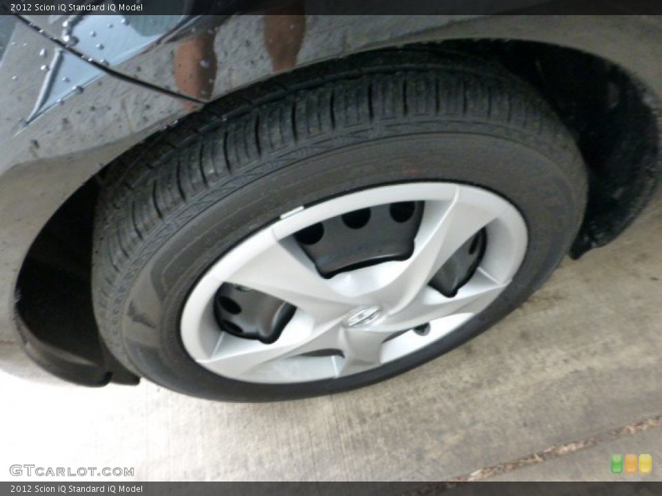 2012 Scion iQ  Wheel and Tire Photo #68586295