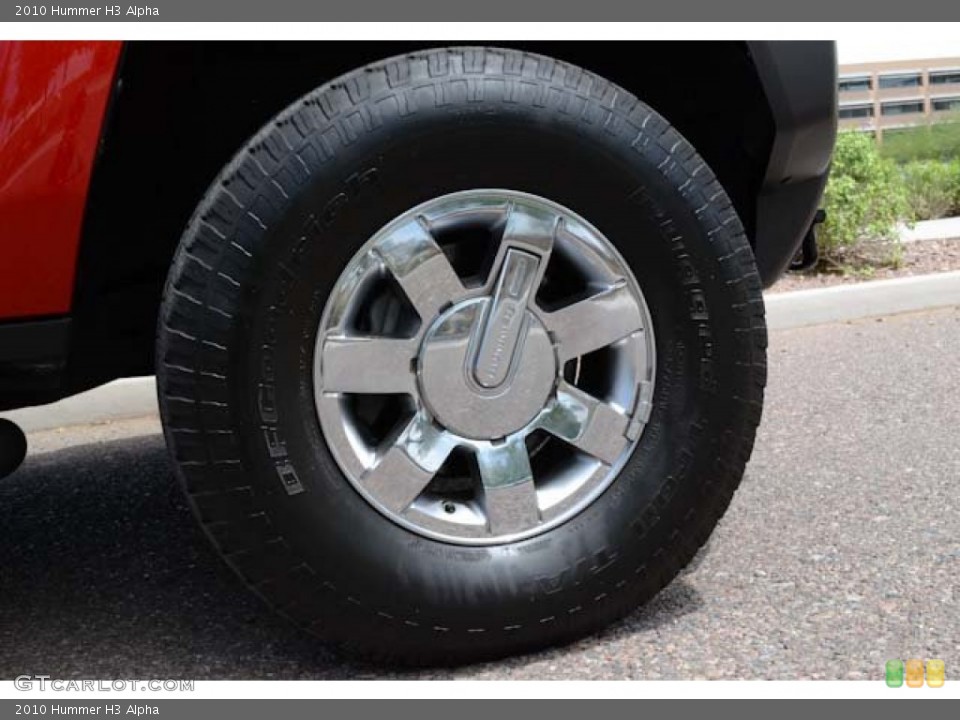 2010 Hummer H3 Alpha Wheel and Tire Photo #68587061