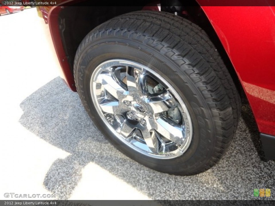 2012 Jeep Liberty Latitude 4x4 Wheel and Tire Photo #68588014