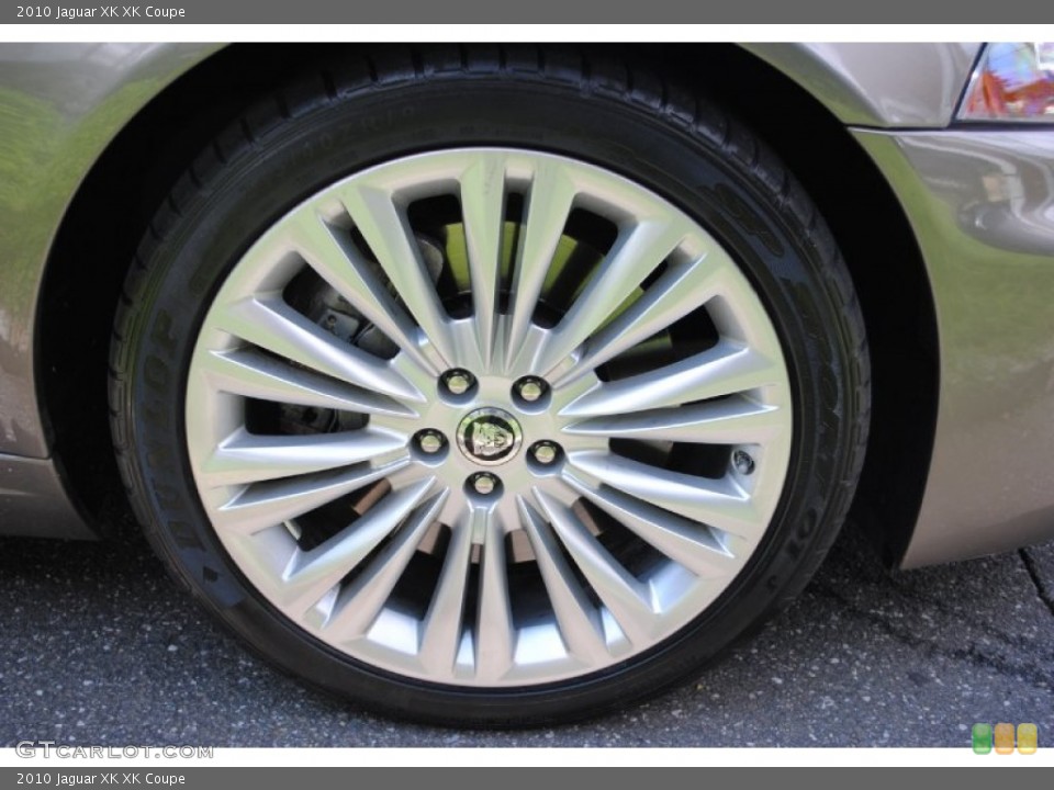 2010 Jaguar XK XK Coupe Wheel and Tire Photo #68588594