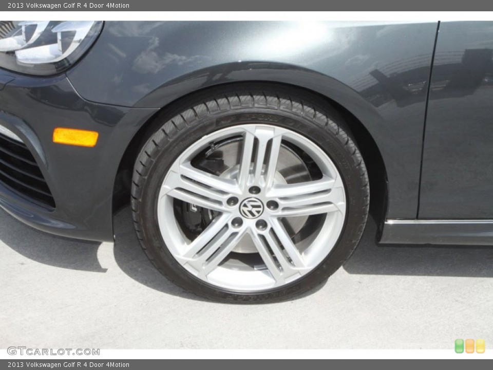 2013 Volkswagen Golf R 4 Door 4Motion Wheel and Tire Photo #68589074