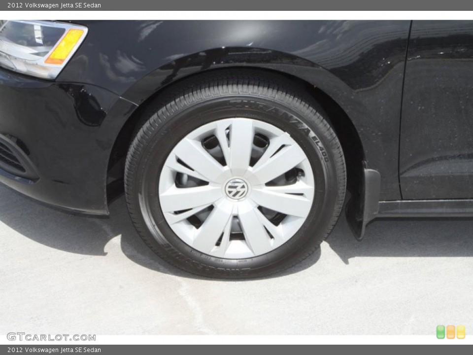 2012 Volkswagen Jetta SE Sedan Wheel and Tire Photo #68589797