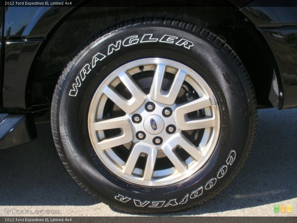 2012 Ford Expedition EL Limited 4x4 Wheel and Tire Photo #68590376