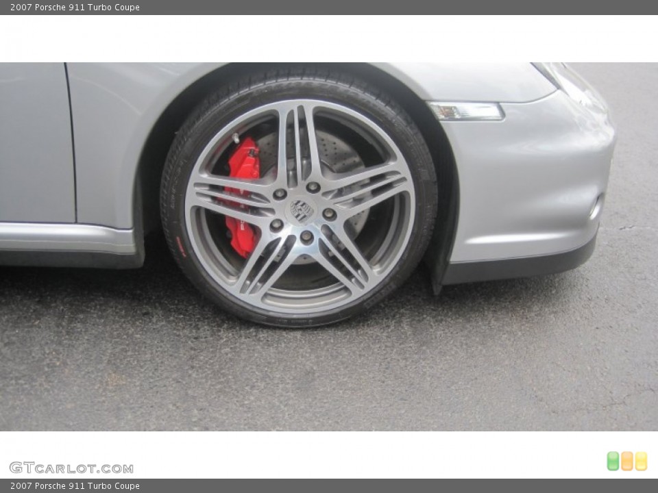 2007 Porsche 911 Turbo Coupe Wheel and Tire Photo #68591780