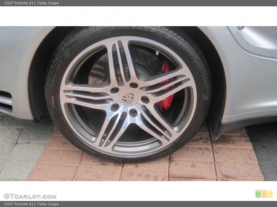 2007 Porsche 911 Turbo Coupe Wheel and Tire Photo #68591789