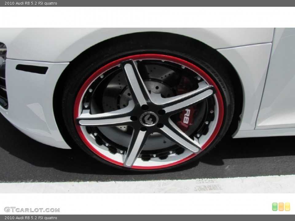 2010 Audi R8 Custom Wheel and Tire Photo #68592986