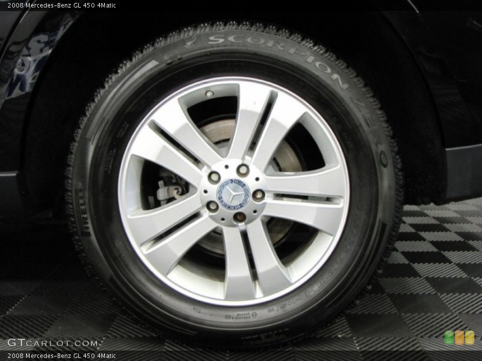 2008 Mercedes-Benz GL 450 4Matic Wheel and Tire Photo #68594075