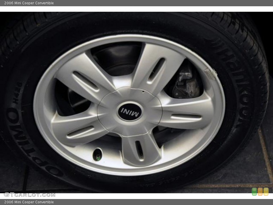 2006 Mini Cooper Convertible Wheel and Tire Photo #68595302
