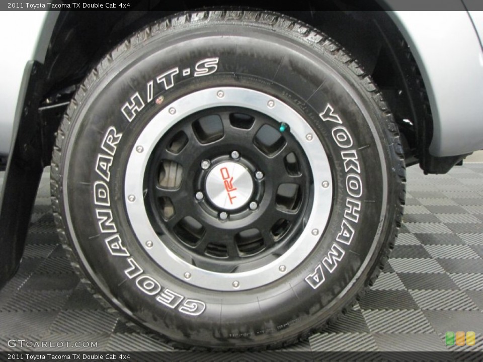 2011 Toyota Tacoma Custom Wheel and Tire Photo #68596049