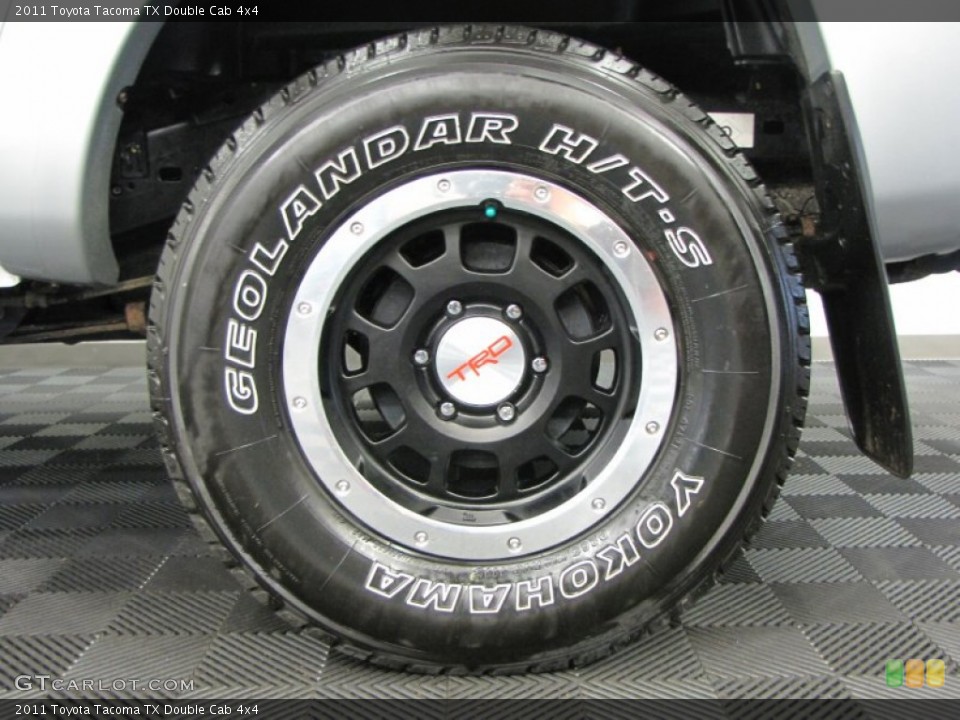 2011 Toyota Tacoma Custom Wheel and Tire Photo #68596067