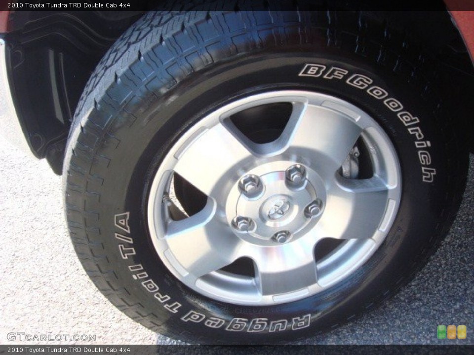 2010 Toyota Tundra TRD Double Cab 4x4 Wheel and Tire Photo #68596826