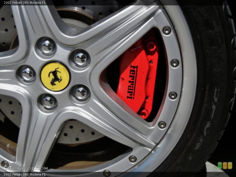 2002 Ferrari 360 Modena F1 Wheel and Tire Photo #68597201