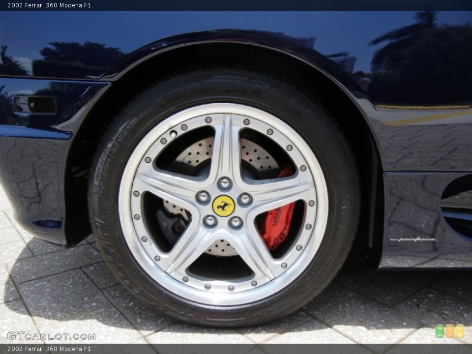 2002 Ferrari 360 Modena F1 Wheel and Tire Photo #68597210