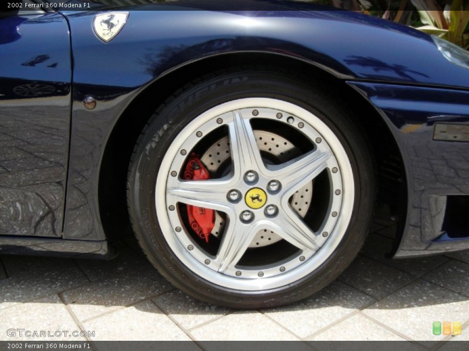 2002 Ferrari 360 Modena F1 Wheel and Tire Photo #68597219