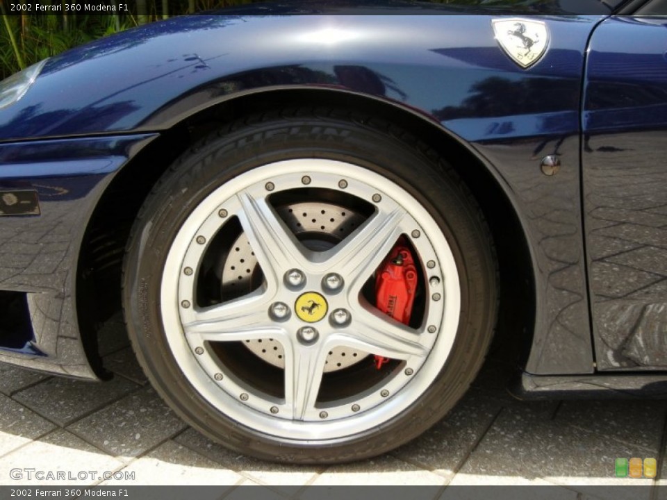 2002 Ferrari 360 Modena F1 Wheel and Tire Photo #68597228