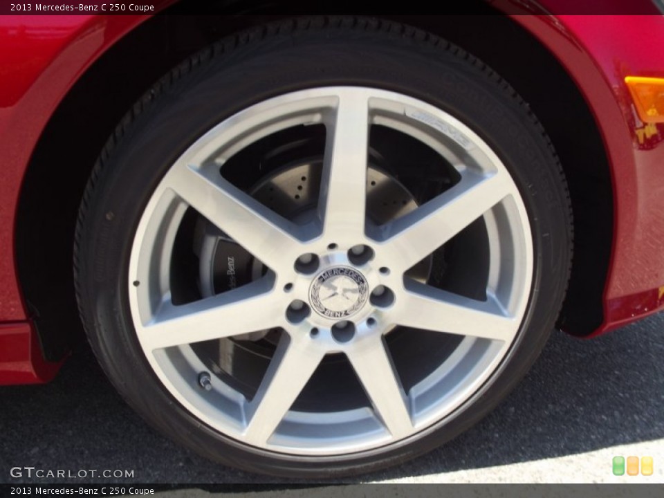 2013 Mercedes-Benz C 250 Coupe Wheel and Tire Photo #68598428