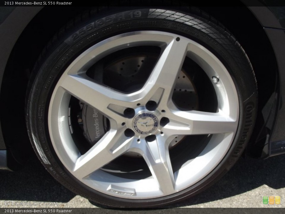 2013 Mercedes-Benz SL 550 Roadster Wheel and Tire Photo #68599163
