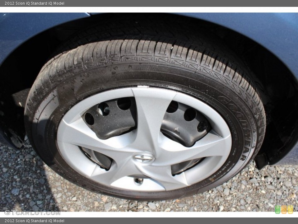 2012 Scion iQ  Wheel and Tire Photo #68600552