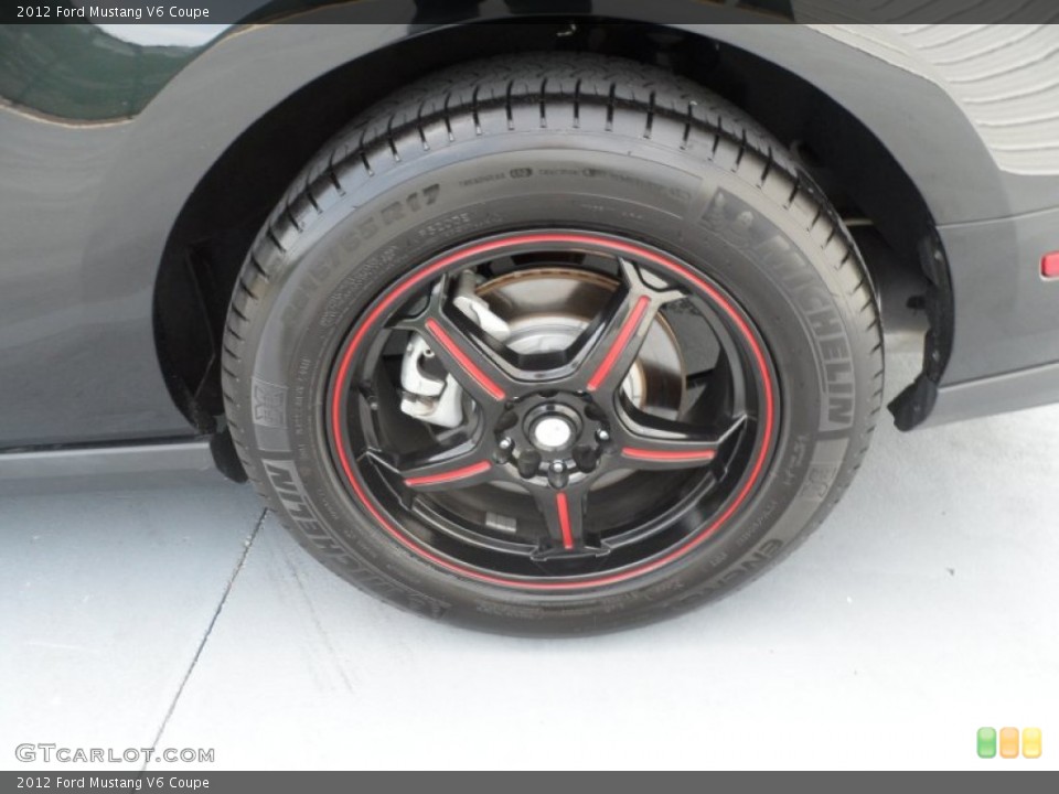 2012 Ford Mustang Custom Wheel and Tire Photo #68612678