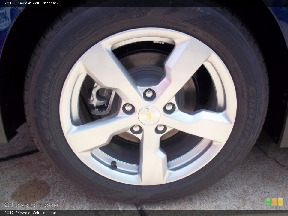 2012 Chevrolet Volt Hatchback Wheel and Tire Photo #68616527
