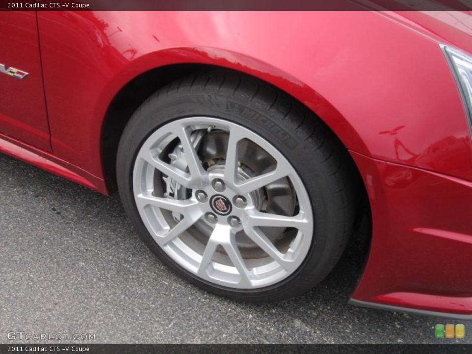 2011 Cadillac CTS -V Coupe Wheel and Tire Photo #68617628