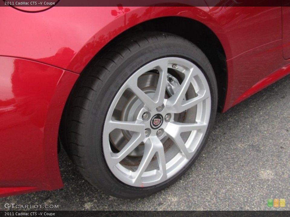 2011 Cadillac CTS -V Coupe Wheel and Tire Photo #68617637