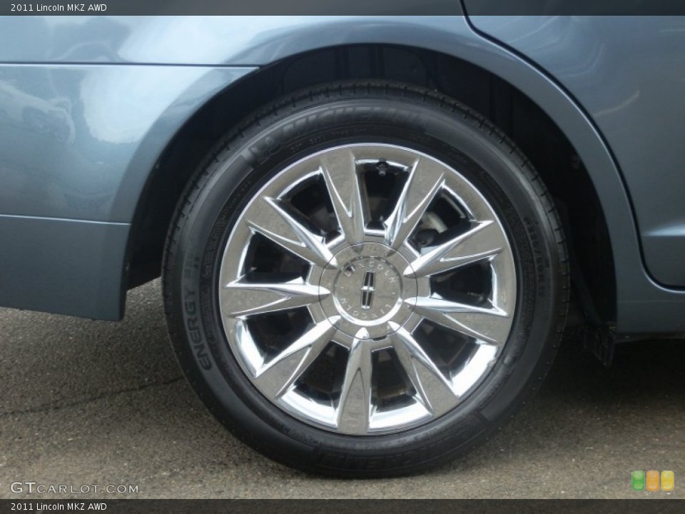 2011 Lincoln MKZ AWD Wheel and Tire Photo #68617730