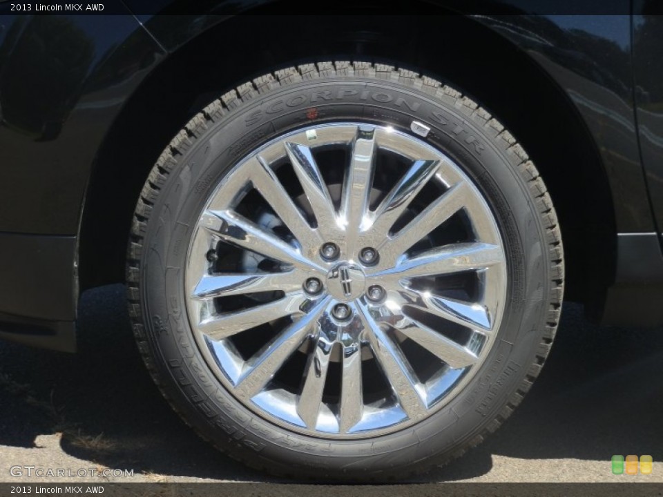 2013 Lincoln MKX AWD Wheel and Tire Photo #68617865