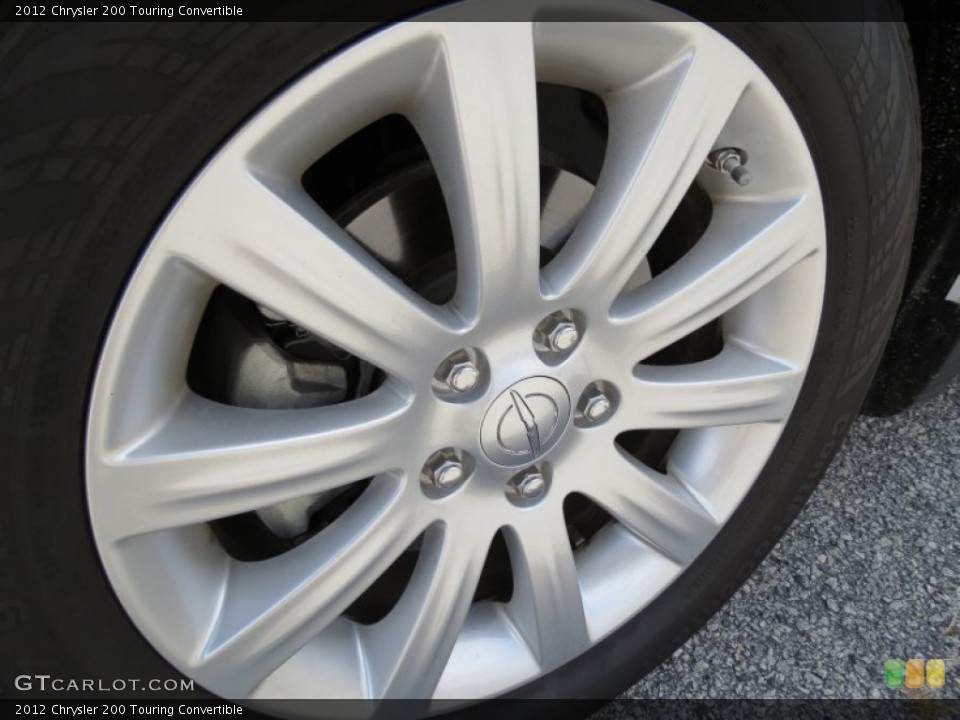 2012 Chrysler 200 Touring Convertible Wheel and Tire Photo #68617870