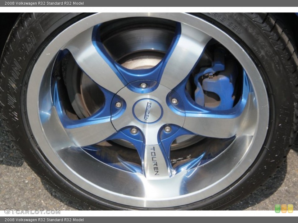 2008 Volkswagen R32 Custom Wheel and Tire Photo #68618462