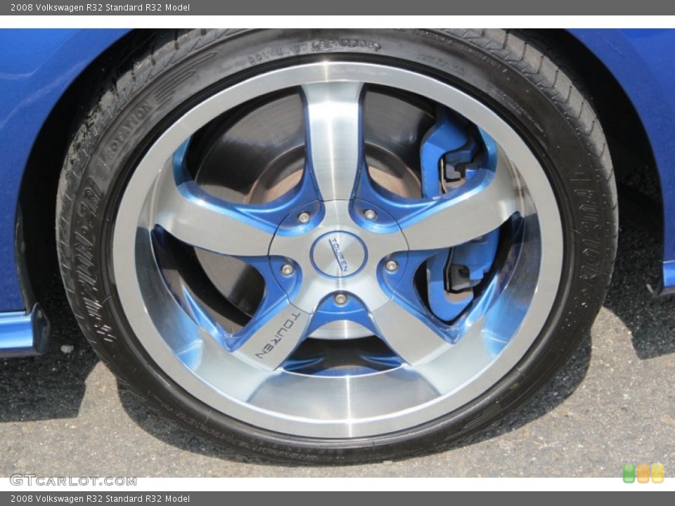 2008 Volkswagen R32 Custom Wheel and Tire Photo #68618468