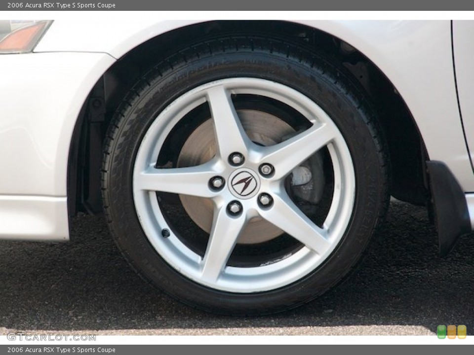 2006 Acura RSX Type S Sports Coupe Wheel and Tire Photo #68620604
