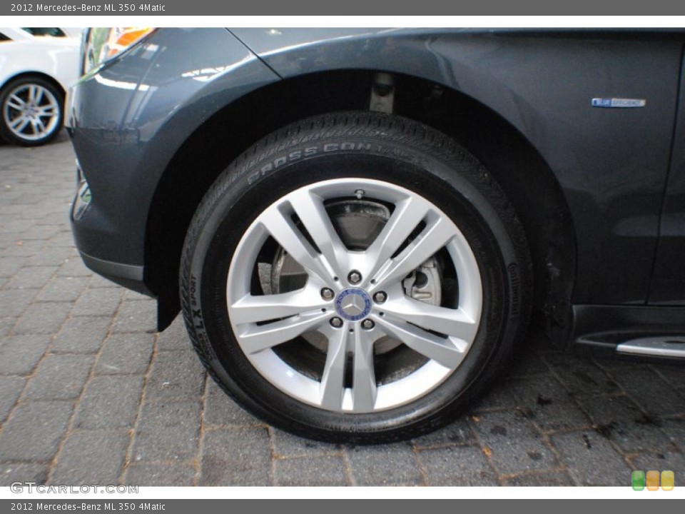 2012 Mercedes-Benz ML 350 4Matic Wheel and Tire Photo #68623415