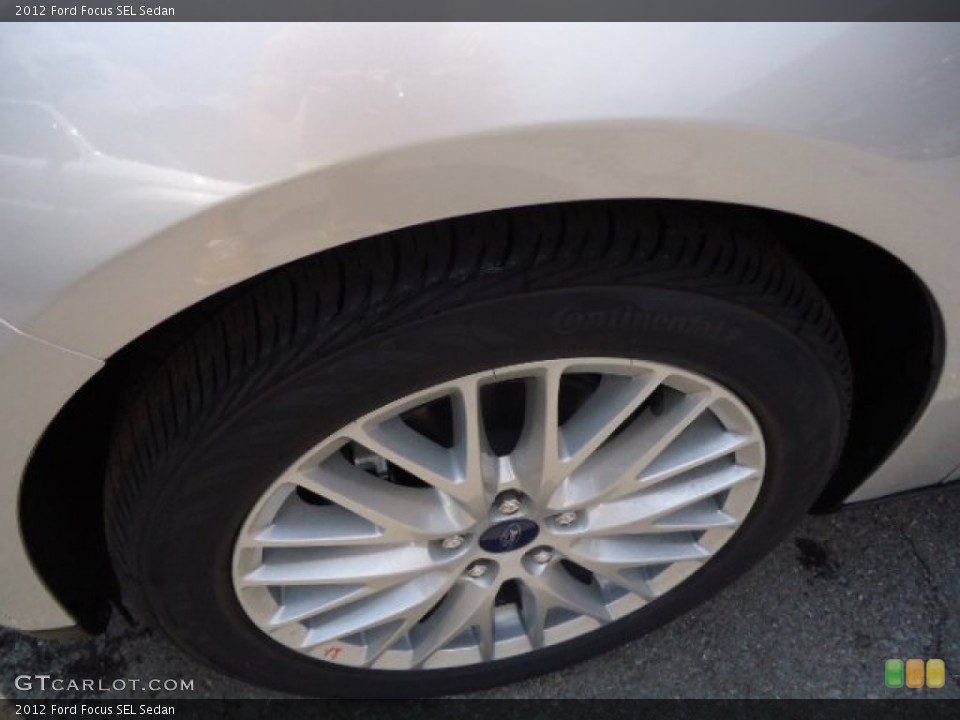 2012 Ford Focus SEL Sedan Wheel and Tire Photo #68625295