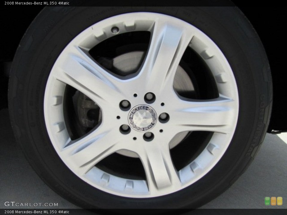 2008 Mercedes-Benz ML 350 4Matic Wheel and Tire Photo #68625658
