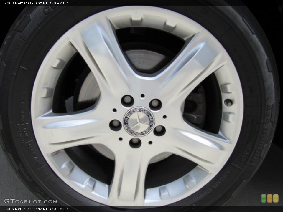 2008 Mercedes-Benz ML 350 4Matic Wheel and Tire Photo #68625661