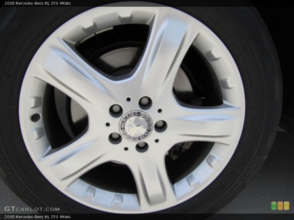 2008 Mercedes-Benz ML 350 4Matic Wheel and Tire Photo #68625667