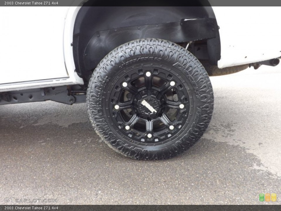 2003 Chevrolet Tahoe Custom Wheel and Tire Photo #68626660