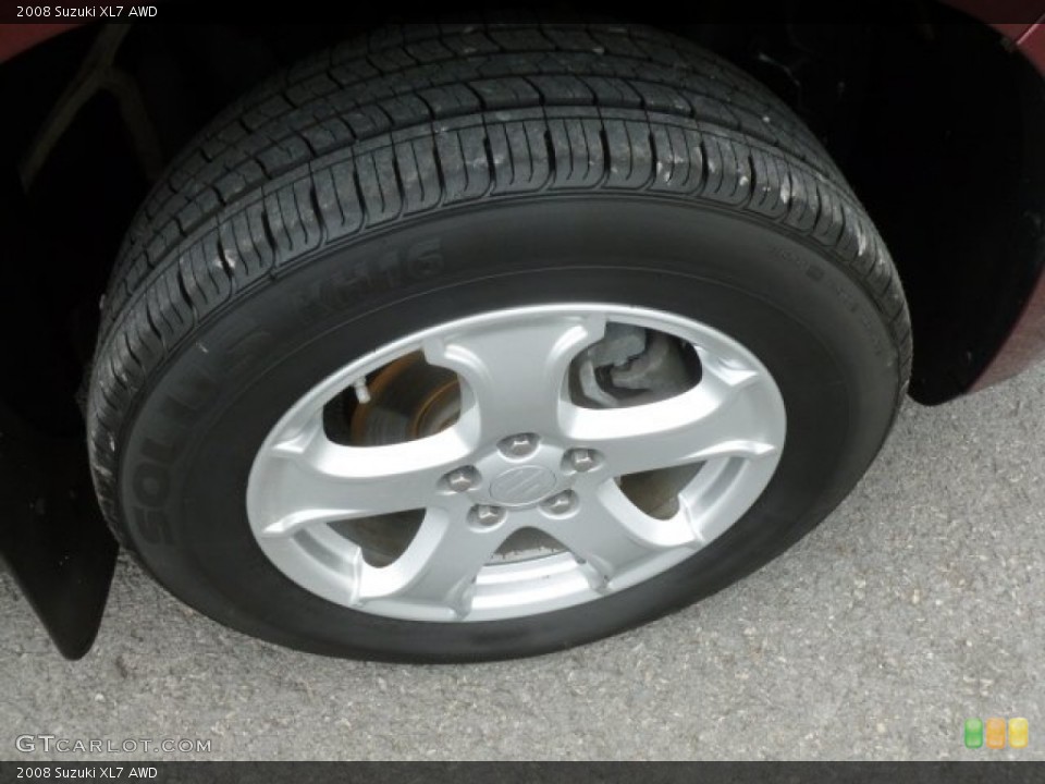 2008 Suzuki XL7 AWD Wheel and Tire Photo #68629664