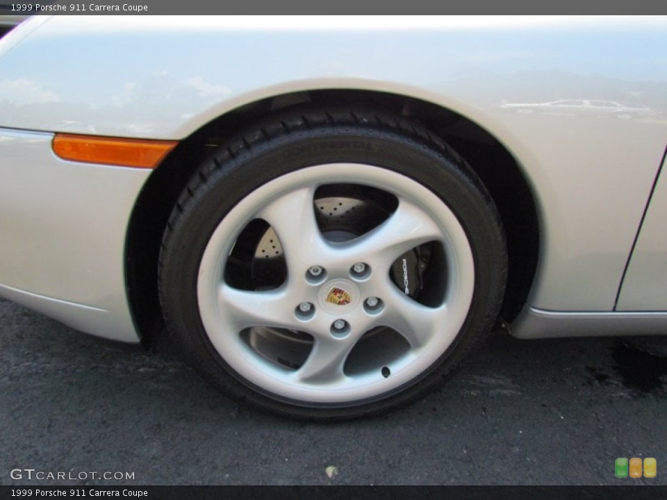 1999 Porsche 911 Carrera Coupe Wheel and Tire Photo #68632845