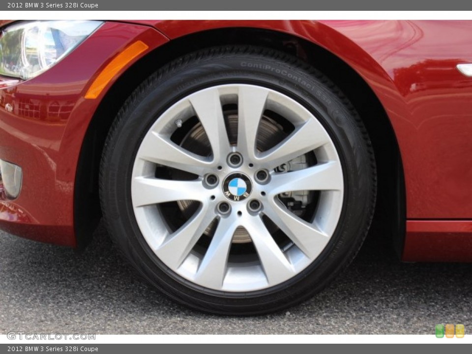 2012 BMW 3 Series 328i Coupe Wheel and Tire Photo #68641591