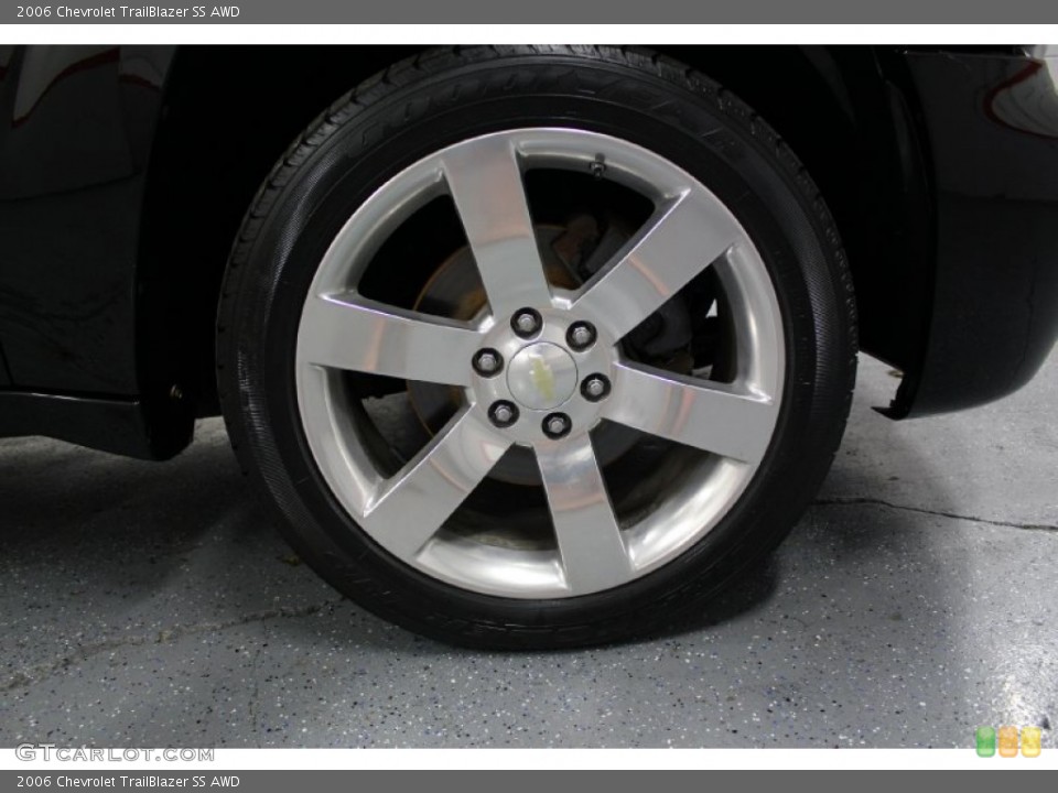 2006 Chevrolet TrailBlazer SS AWD Wheel and Tire Photo #68643385