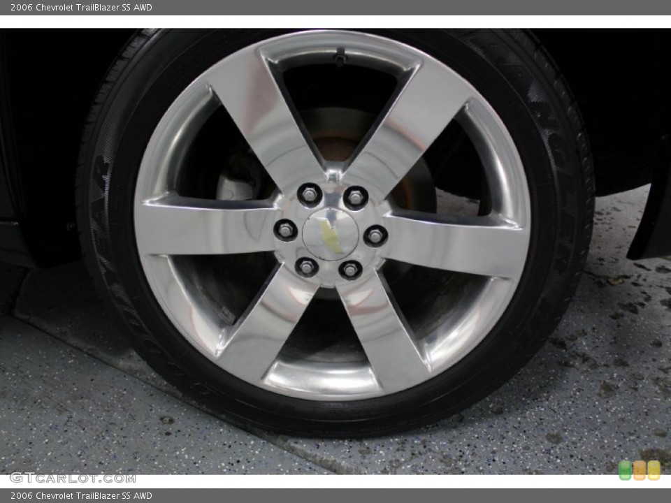 2006 Chevrolet TrailBlazer SS AWD Wheel and Tire Photo #68643418