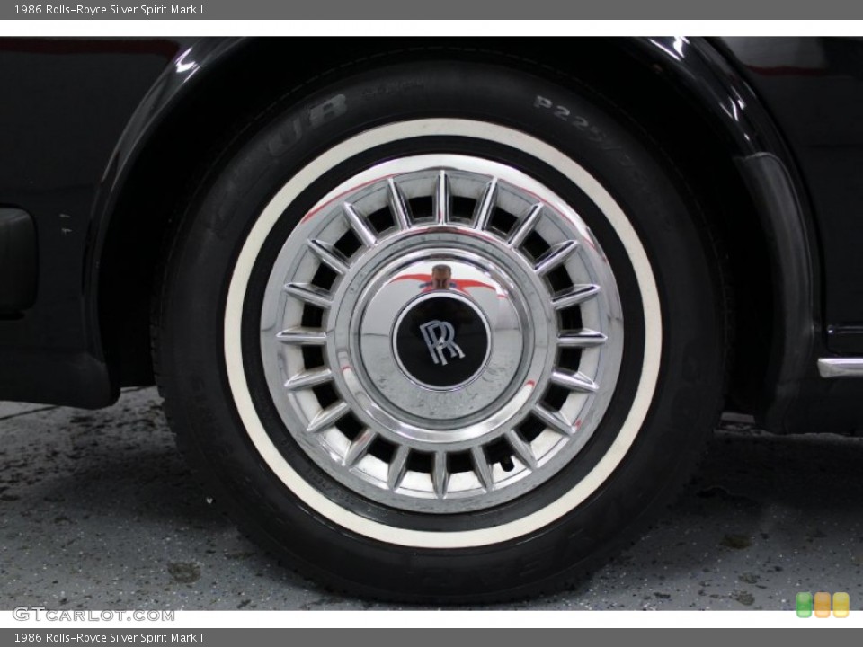 1986 Rolls-Royce Silver Spirit Mark I Wheel and Tire Photo #68643934