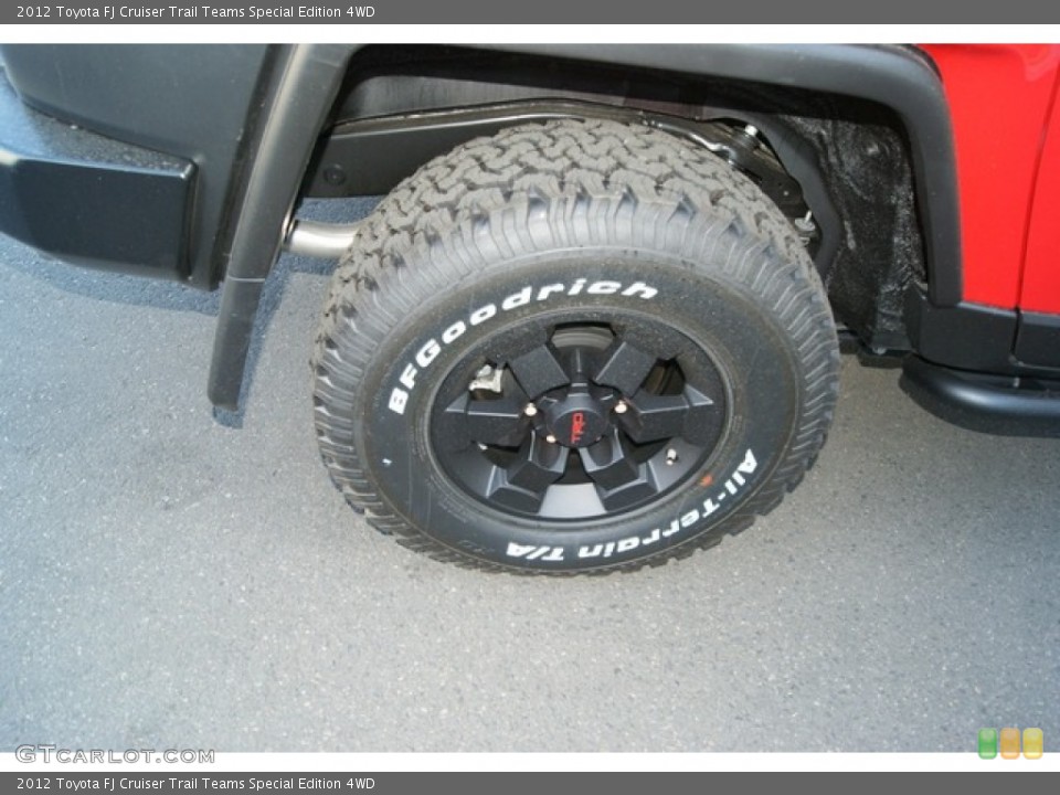 2012 Toyota FJ Cruiser Trail Teams Special Edition 4WD Wheel and Tire Photo #68655292